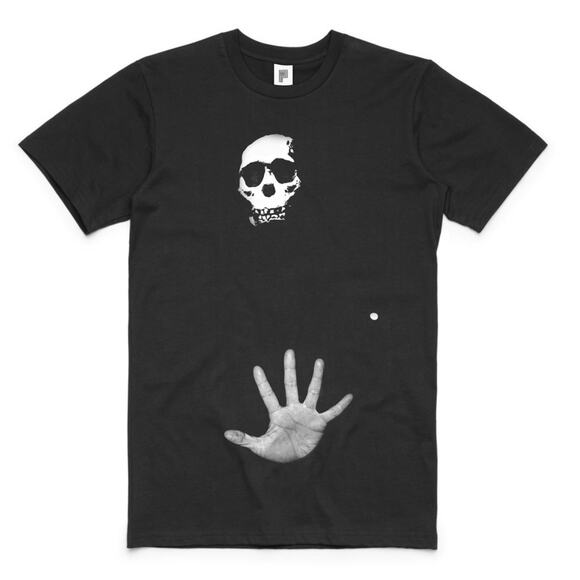 Paradigm Jason Jaworski Skull Hand Tee Size Small - Picture 1 of 4